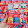 24 viên Tylenol Cold Flu hàng chuẩn Mỹ trị cảm cúm ho sốt nóng lạnh Cold & Flu Multi Symptom Liquid Gels Ngày và Đêm