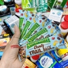 Combo 5 thanh bánh dinh dưỡng ngũ cốc yến mạch mix hạt và trái cây sấy hàng chuẩn Mỹ Nature Valley Chewy Trail mix