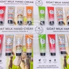 ￼Vỉ 5 tuýp kem dưỡng da tay sữa dê Goat milk hand cream Dionis hàng xách tay chuẩn Mỹ