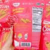 Bánh ống dừa hữu cơ vị ổi Organic Coco Rolls Guava Sun Tropics 400g chuẩn từ Mỹ