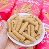 Bánh ống dừa hữu cơ vị ổi Organic Coco Rolls Guava Sun Tropics 400g chuẩn từ Mỹ