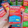 24 viên Tylenol giảm đau hạ sốt cảm cúm cold + flu Severe Acetaminophen hàng chuẩn Mỹ
