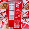 (1.2kg) Ngũ cốc dinh dưỡng mix dâu sấy Kellogg Special Red Berries chuẩn Mỹ ăn sáng Crunchy Wheat Rice Strawberries