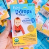 60 giọt Ddrops Vitamin D3 400IU organic hữu cơ tinh khiết Baby Ddrop liquid chuẩn Mỹ cho bé sơ sinh đến 1 tuổi