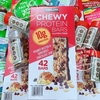 (1 Hộp) 42 thanh bánh Protein chewy đậu phộng socola Kirkland chuẩn Mỹ bars gluten free peanut butter semisweet chocolate chip