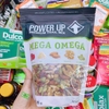 Túi 737g hạt mix trái cây sấy Mega Omega Power Up Premium Trail Mix chuẩn Mỹ cranberries mango almonds walnuts pumpkin