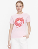 Áo T Converse Heart All Star 10025493-A03 Rose Slim Fit