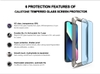 Bộ 2/set Kính cường lực Calstone Chống ánh sáng xanh cho IPhone 13/13Pro / 13Pro Max