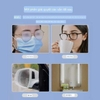 Gói 100 Miếng Khăn Ướt Lau Kính Nano, Chống Bám Bụi Bẩn, Vân Tay Trên Kính Mắt, Khăn Lau Kính - TakyHome 7227Goi