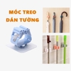 Kẹp Dán Tường Treo Chổi - Cây Lau Nhà, Gọn Gàng, Chắc Chắn, Với Miếng Dán Siêu Chắc, TakyHome  4028