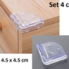 Set 4 Miếng Silicon Bịt Góc Bàn Bảo Vệ An Toàn Cho Bé, Tiện Dụng Trong Gia Đình, TakyHome 5500