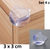 Set 4 Miếng Silicon Bịt Góc Bàn Bảo Vệ An Toàn Cho Bé, Tiện Dụng Trong Gia Đình, TakyHome 5500