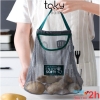 Túi Lưới Đa Năng, Đựng Hành Tỏi, Hoa Quả Cho Nhà Bếp, Túi Đựng Mỹ Phẩm, Vật Dụng Cá Nhân TakyHome 5252