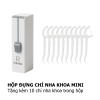 Hộp Nhựa  Đựng Tăm Chỉ Nha Khoa Mini, Kèm 10 Tăm Chỉ Cá Nhân, Nhỏ Gọn, Tiện Dụng, Bỏ Túi Mang Theo Người, TakyHome 7036