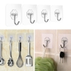 4 Móc Dán Tường Trong Suốt, Treo Đồ Dùng Tiện Dụng, Móc Dính Tường Siêu Dính, Móc Trong Suốt Đa Năng, Móc Treo Chìa Khóa, Đồ Dùng Cá Nhân, Đồ Gia Đình, Giá Sỉ. TakyShop 2213Set4
