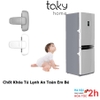 Chốt Khóa Cánh Cửa Tủ Lạnh, Khóa Tủ Lạnh An Toàn Cho Bé, Chắc Chắn Bảo Vệ Cho Em Bé, Tiện Dụng Cho Mẹ, TakyHome 3105