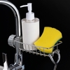 Giá Inox Gắn Vòi Nước Cho Khu Bếp, Giá Để Đồ Như Giẻ Rửa Bát, Chén Đĩa và Miếng Cọ Nồi, Xoong, TakyHome 4008