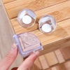 Set 4 Miếng Silicon Bịt Góc Bàn Bảo Vệ An Toàn Cho Bé, Tiện Dụng Trong Gia Đình, TakyHome 5500