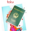 Bao Bọc Hộ Chiếu - Passport - Taky, Nhựa Dẻo Trong Suốt, Tiện Dụng, An Toàn Khi Đi Du Lịch -TakyHome  5310