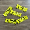 Bộ 2 Tem Dán Cửa Kính, Mở Cửa Kéo và Đẩy | Pull & Push - Tem Decal Nhựa Cảnh Báo Dán Cửa Ra Vào, TakyHome 5001