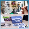 Hộp 100 Gói, Miếng Khăn Ướt Lau Kính Nano, Chống Bám Bụi Bẩn, Vân Tay Trên Kính Mắt, Khăn Lau Kính - TakyHome 7227