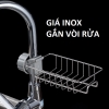 Giá Inox Gắn Vòi Nước Cho Khu Bếp, Giá Để Đồ Như Giẻ Rửa Bát, Chén Đĩa và Miếng Cọ Nồi, Xoong, TakyHome 4008