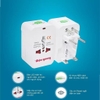 Ổ Cắm Chuyển Đổi Đa Năng Cho Phích Cắm Khi Du Lịch Quốc Tế, An Toàn, Tiện Dụng Mang Theo Người, TakyHome 8604