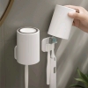Móc - Kệ Nhựa Dán Tường Treo Bàn Chải Đánh Răng Và Úp Cốc Gắn Tường Nhà Tắm Giúp Luôn Khô Ráo, Sạch Sẽ,TakyHome  4013