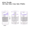 Đèn Bắt Muỗi Với Quạt Hút Thông Minh + Diệt Côn Trùng Công Nghệ Đèn LED Kiêm Đèn Ngủ Tiết Kiệm Điện. TakyHome 8615