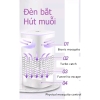 Đèn Bắt Muỗi Với Quạt Hút Thông Minh + Diệt Côn Trùng Công Nghệ Đèn LED Kiêm Đèn Ngủ Tiết Kiệm Điện. TakyHome 8615