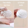 Bàn Chải Silicone, Lược Trắng Mềm Giúp Gội Đầu Thư Giãn Da Dầu Trong Lúc Gội, Kích Thích, Mát Xa Da Đầu, TakyHome 7022