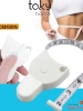 Thước Dây Kiểm Tra Sức Khỏe Có Nút Bấm Tự Rút Sau Khi Kéo, Đo Vòng Bụng, Đùi, Tay, Vòng Eo 3 Vòng 1.5m.Takyhome 5945