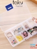 Hộp Nhựa 10 Ngăn Trong Suốt  Để Đồ Trang Sức, Phụ Kiện, Linh Kiện Nhỏ, Tiện Dụng,Nhỏ Gọn Dễ Mang Theo. Takyhome 5020