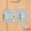 Khóa Chốt - Taky, Bấm Mở Nhanh Tiện Dụng,  Chốt Cửa Gạt Ngang, Thép Không Gỉ, An Toàn Cho Gia Đình. TakyHome 3420