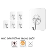 5 Móc Dán Tường Trong Suốt, Treo Đồ Dùng Tiện Dụng, Móc Dính Tường Siêu Dính, Móc Trong Suốt Đa Năng, Móc Treo Chìa Khóa, Đồ Dùng Cá Nhân, Đồ Gia Đình, TakyHome 2213Set5