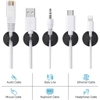 5 Nút Silicon Giữ Dây - TakyHome, Dán Cố Định Dây Cáp Sạc, Dây Điện, Tai Nghe Sắp Xếp Gọn Gàng Cho Bàn Làm Việc. TakyHome 5680