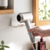 Giá Treo, Máy Sấy Tóc Nhựa Trắng Dán Tường Lắp Đặt Dễ Dàng, Tiện Dụng Dùng Cho Nhà Tắm, Gọn Gàng -Takyhome 4022