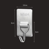 Móc Inox, Xoay 180, Treo Quần Áo Gắn Tường, Dán Tường Siêu Dính, Treo Đa Năng, Giá Rẻ, 2004