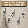 Móc Inox, Xoay 180, Treo Quần Áo Gắn Tường, Dán Tường Siêu Dính, Treo Đa Năng, Giá Rẻ, 2004