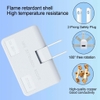 Ổ Cắm Dẹt Chia 3 Ngả - Takyhome, Xoay 180°, Đa Năng, Gọn Nhẹ, An Toàn, Phù Hợp Không Gian Hẹp, Tiện Lợi Gia Đình. 8619