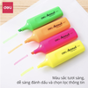 Dạ quang Deli S621 vàng-LA