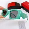 Mắt Kính Prada Symbole Nữ Màu Xanh Pastel Cao Cấp Full Box