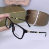 Gọng Kính Gucci Nữ Đen Xoắn Gọng Cao Cấp Kèm Hộp