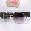 Mắt Kính Thời Trang Nữ - Kính Chanel Nữ Vuông Khói Tròng Polarized 80-216