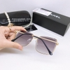 Mắt Kính Thời Trang Nữ - Kính Chanel Nữ Vuông Khói Tròng Polarized 80-216