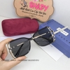 Mắt Kính Gucci Nữ Đen Mặt Cắt 6026 Cao Cấp Kèm Hộp