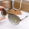 Mắt Kính Gucci Nam Bầu Rêu Gọng Bạc Cao Cấp Kèm Hộp GC03