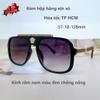 Kính mát nam màu đen, kính Versace nam vuông chống nắng kèm hộp hãng xịn, mã VS4392