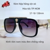 Kính mát nam màu đen, kính Versace nam vuông chống nắng kèm hộp hãng xịn, VS4392