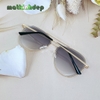 Kính râm nữ - Kính Cartier nữ màu khói cao cấp chống nắng kèm hộp B80-227